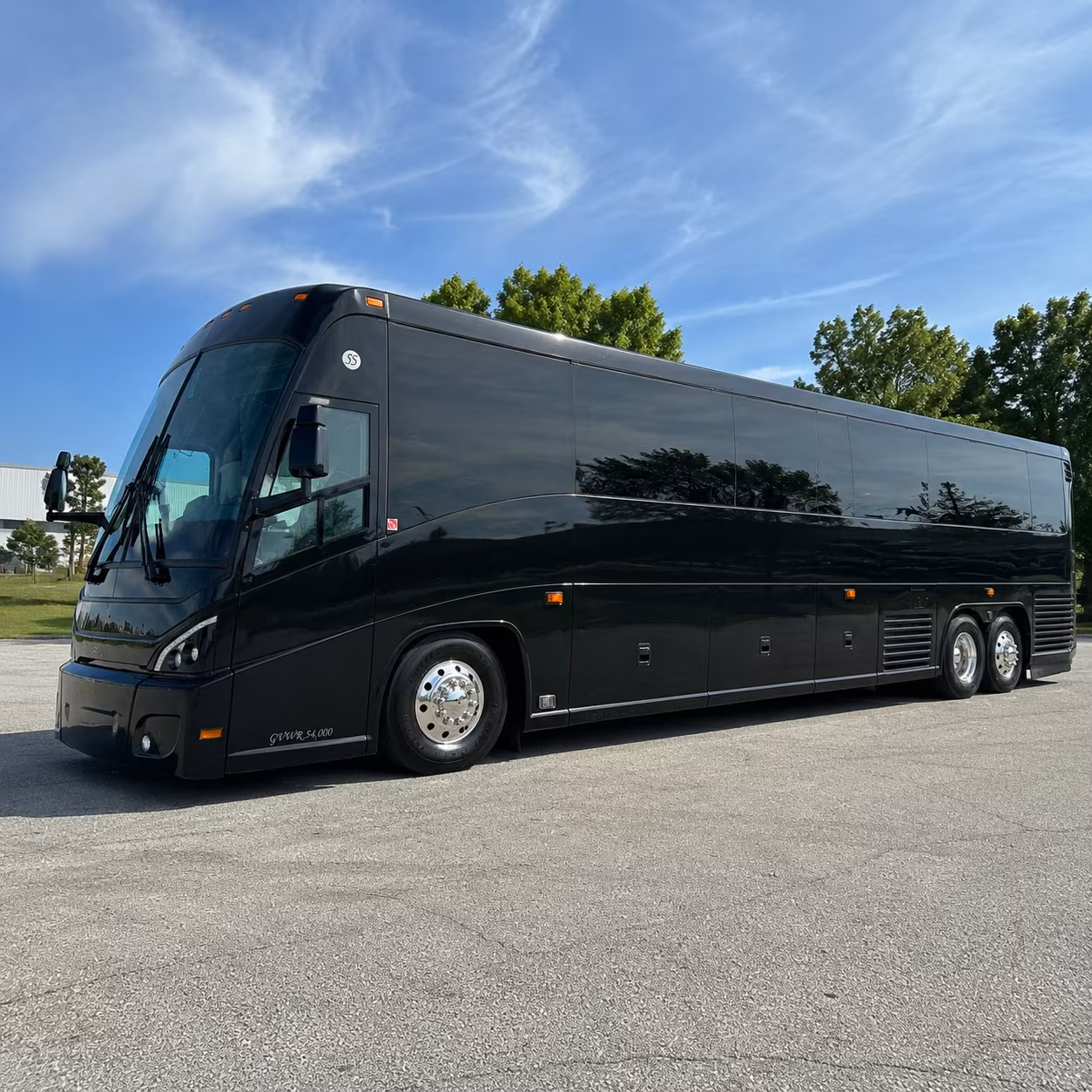 lexington 47 passenger charter bus