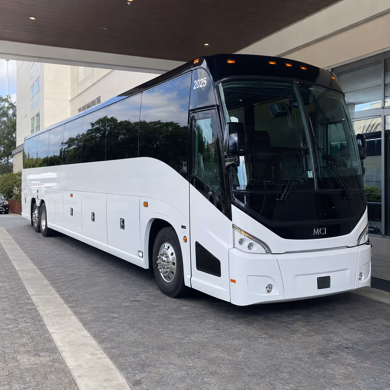 lexington 54 passenger charter bus