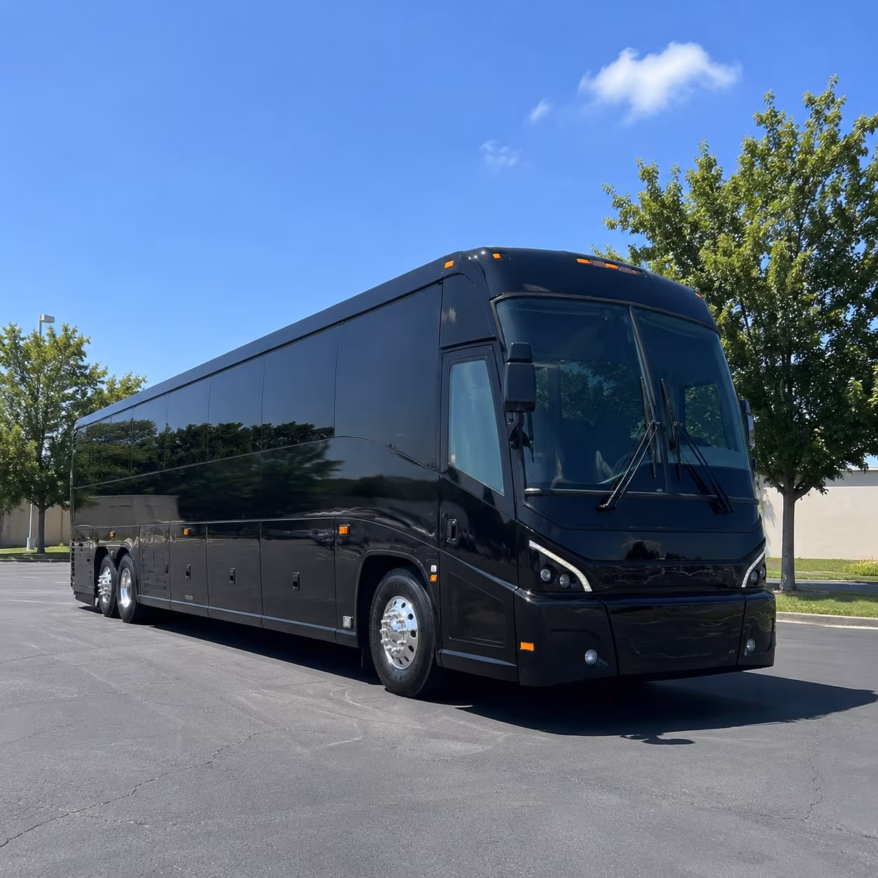 lexington 56 passenger charter bus