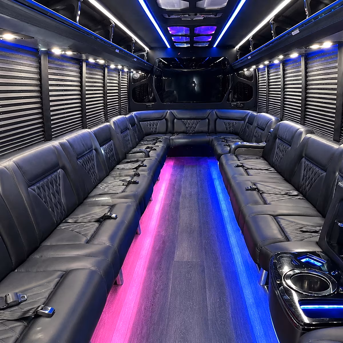 lexington party bus inside