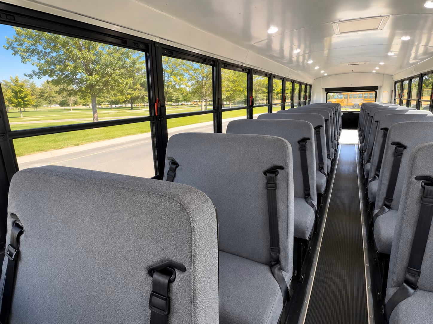 lexington school bus inside
