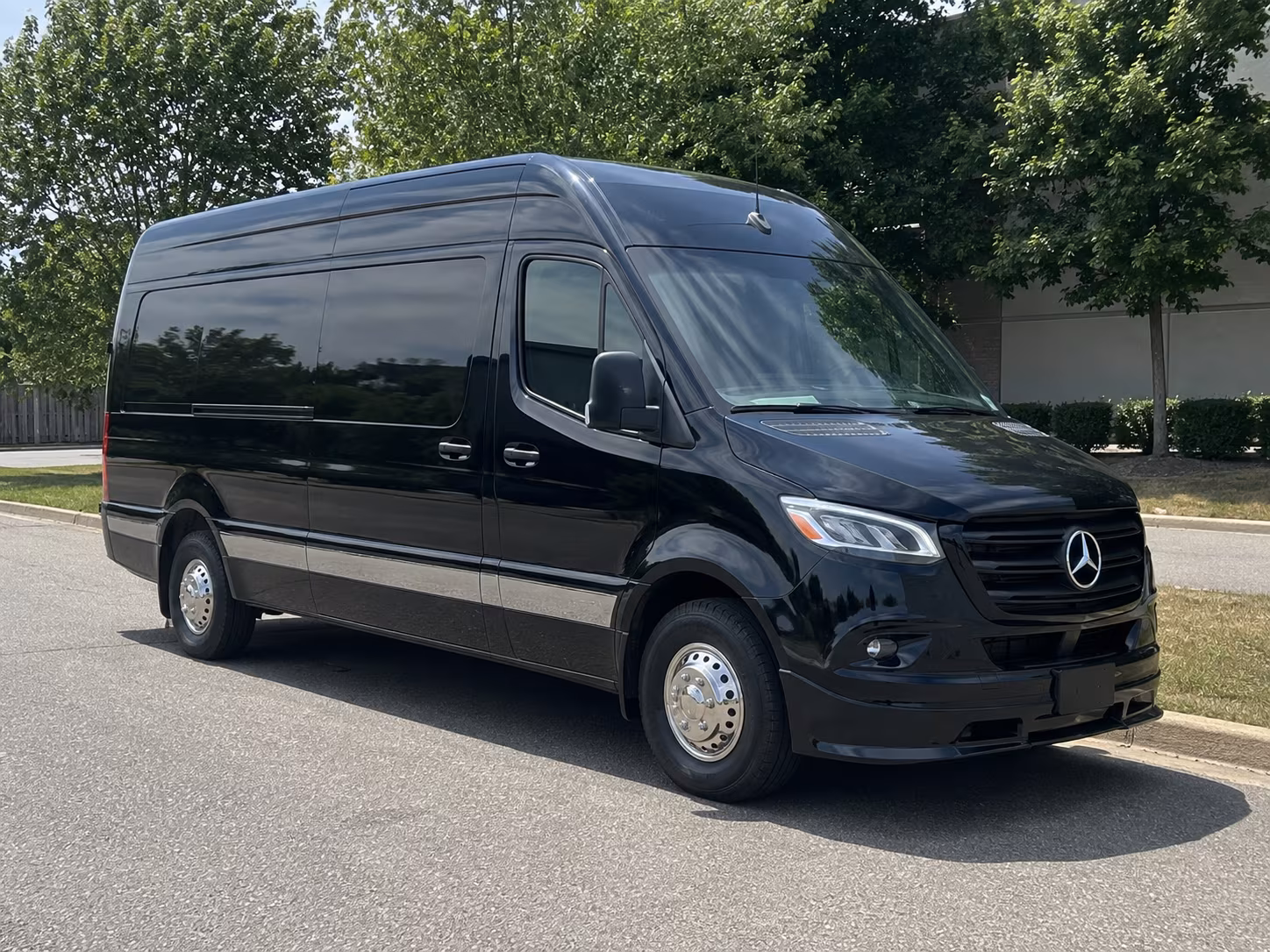 lexington sprinter van with driver