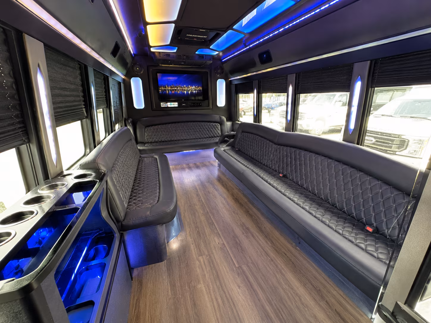 party buses for tailgates watch parties and game day group events in lexington